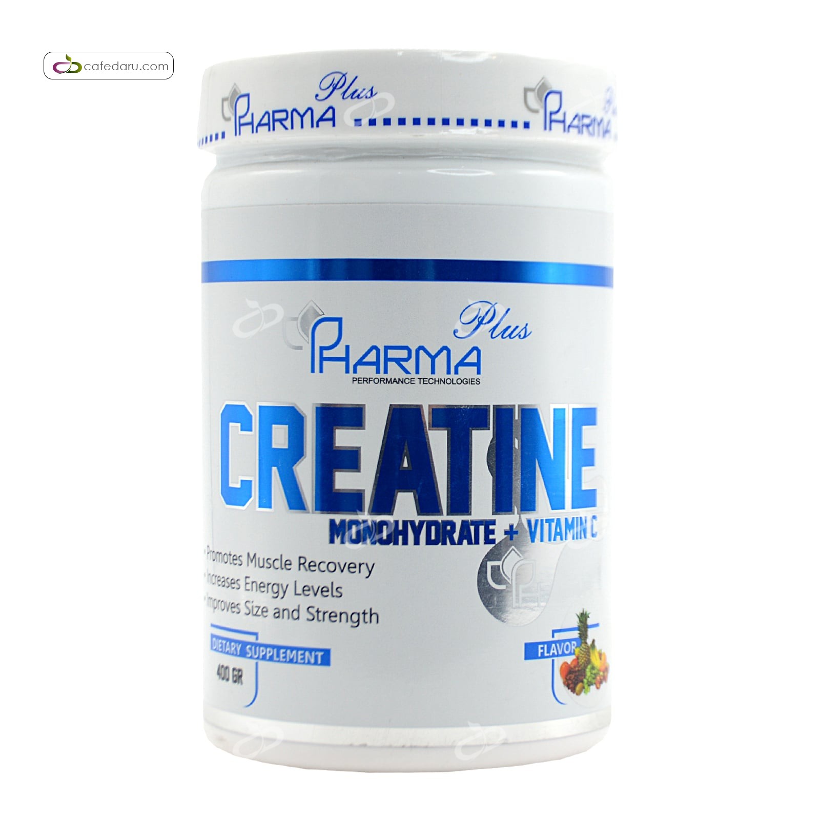 کراتین مونوهیدرات + ویتامین ث فارما پلاس 400 گرم